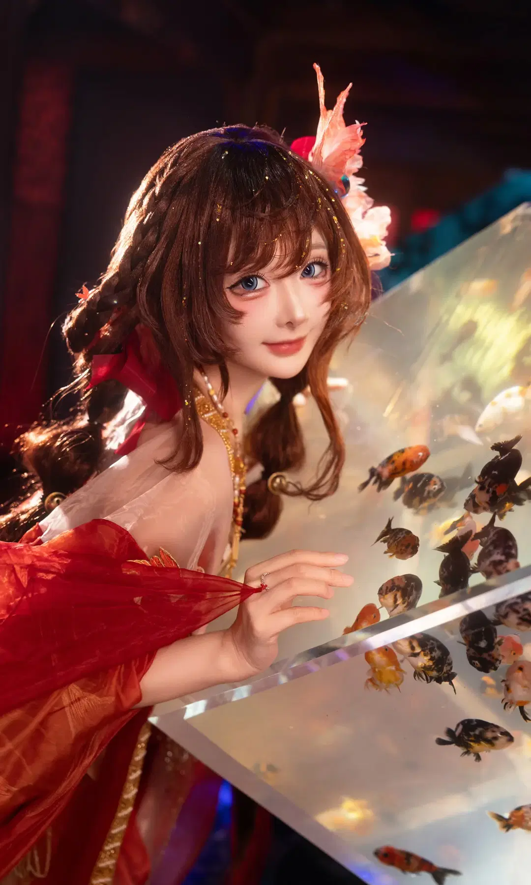 【大乔cos】王者荣耀大乔汉服私设游金鱼剧场 - 七奈Nanako - 第8张