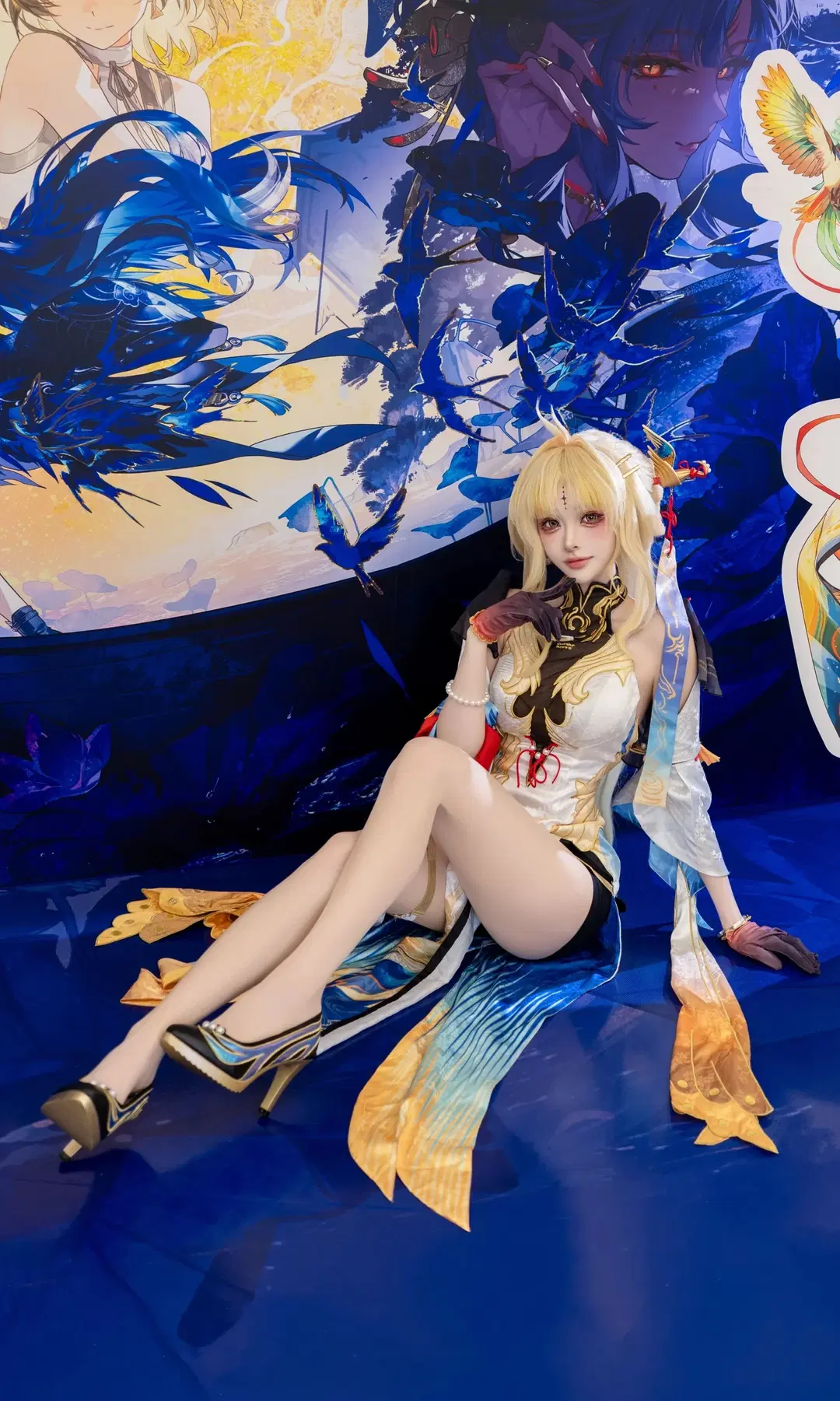 鳴潮 ヤンヤン・ゲンレイ コスプレ、穂穂と揃ってサマーゲームフェストに参戦 - 七奈Nanako - 13枚目