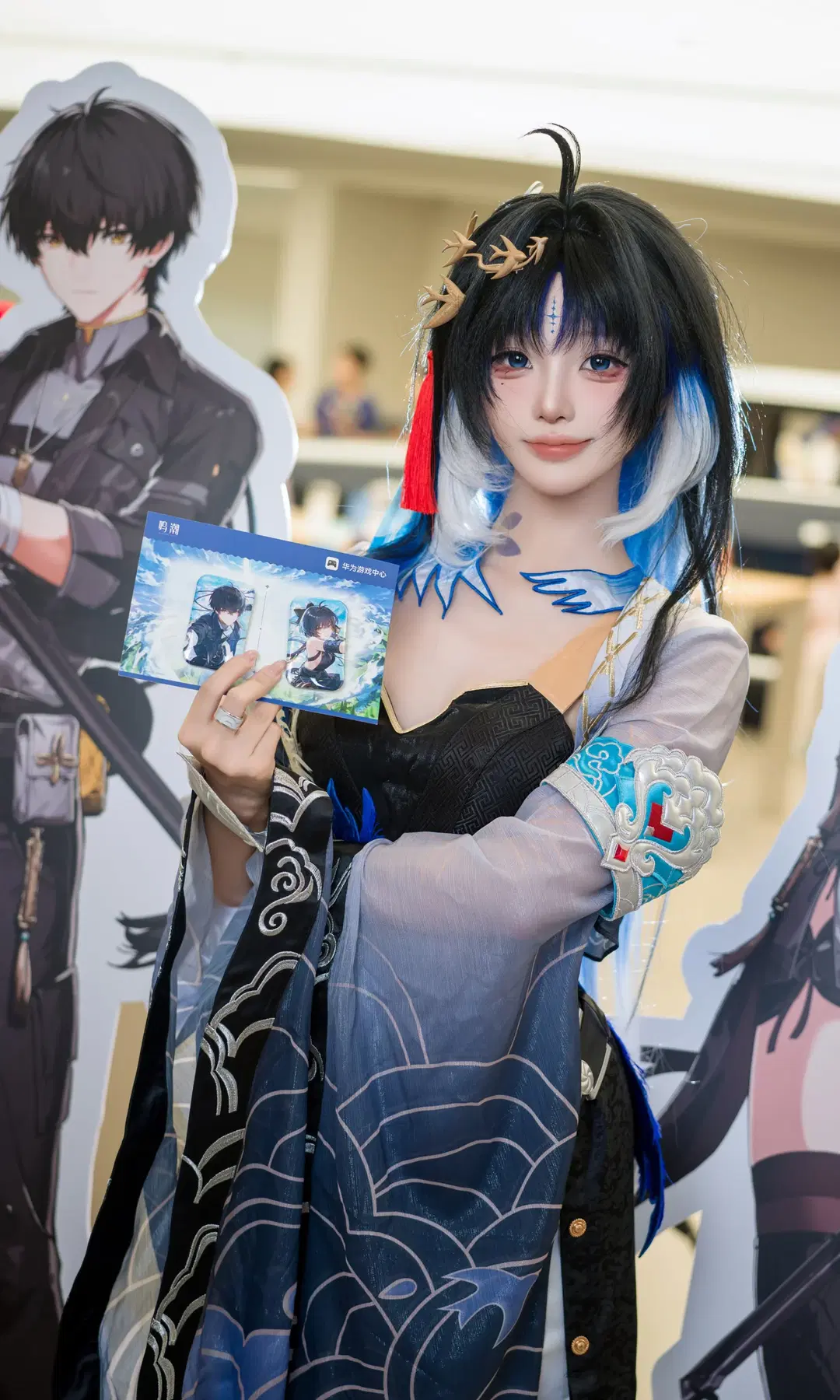 鳴潮 ヤンヤン・ゲンレイ コスプレ、穂穂と揃ってサマーゲームフェストに参戦 - 七奈Nanako - 14枚目