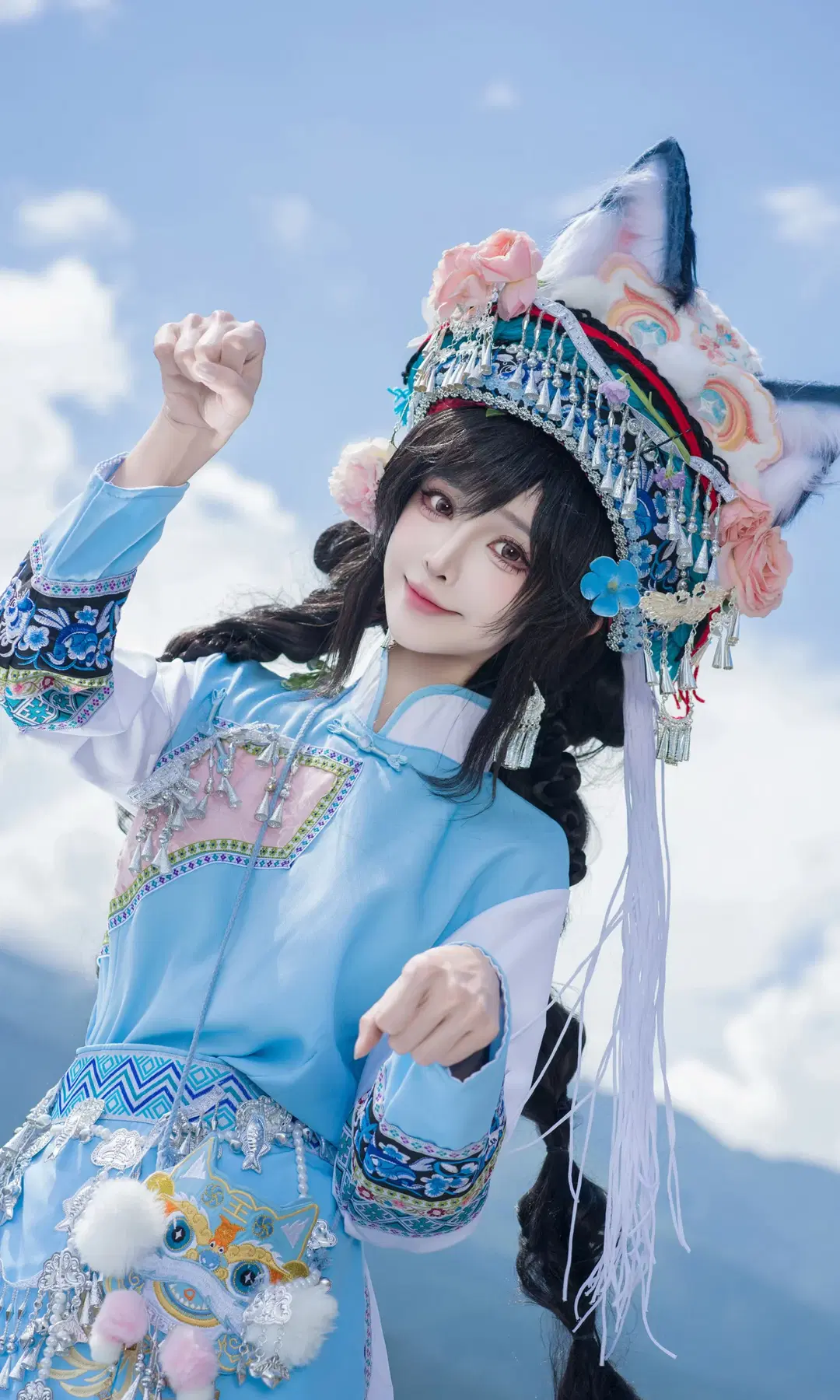Justice Online Mobile Wamao Look: A Wondrous Anime Clash Captured in Ancient Dali by 七奈Nanako - Image 3