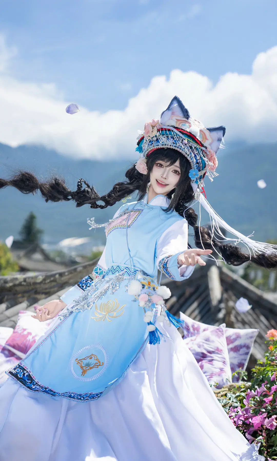 Justice Online Mobile Wamao Look: A Wondrous Anime Clash Captured in Ancient Dali by 七奈Nanako - Image 8