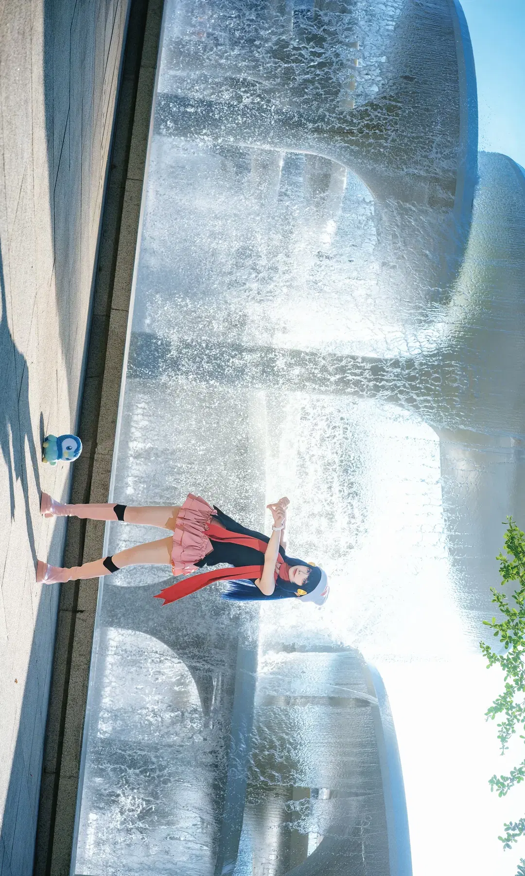 【小光cos】宝可梦神奥少女的喷泉旅拍 - 七奈Nanako - 第3张