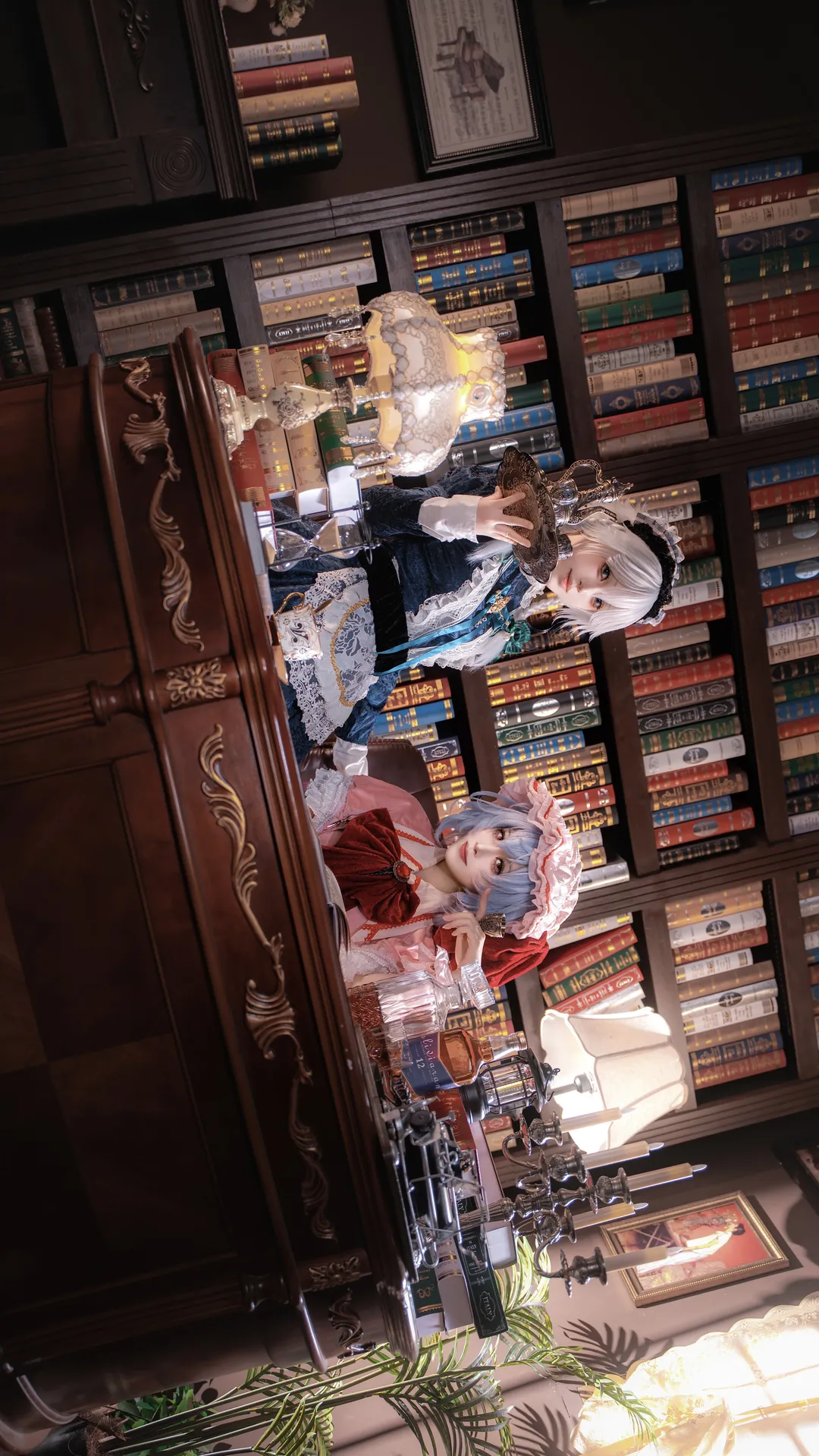 cosplay, 東方project, 蕾米莉亞cos, 十六夜咲夜cos, 絲襪 - 第2張