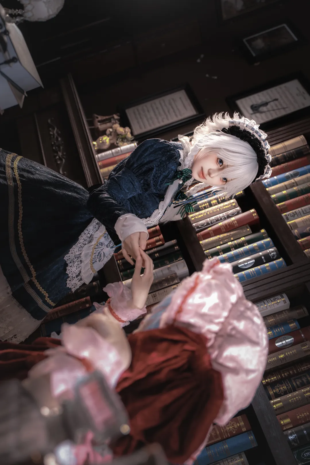 cosplay, 東方project, 蕾米莉亞cos, 十六夜咲夜cos, 絲襪 - 第5張