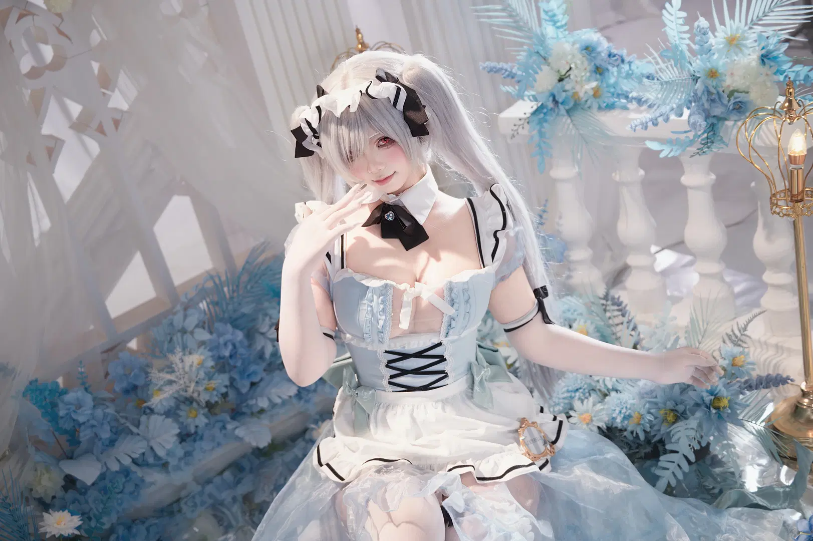 【灰姑娘cos】nikke灰姑娘的梦幻女仆造型 - 梁有幸（正片版 - 第2张