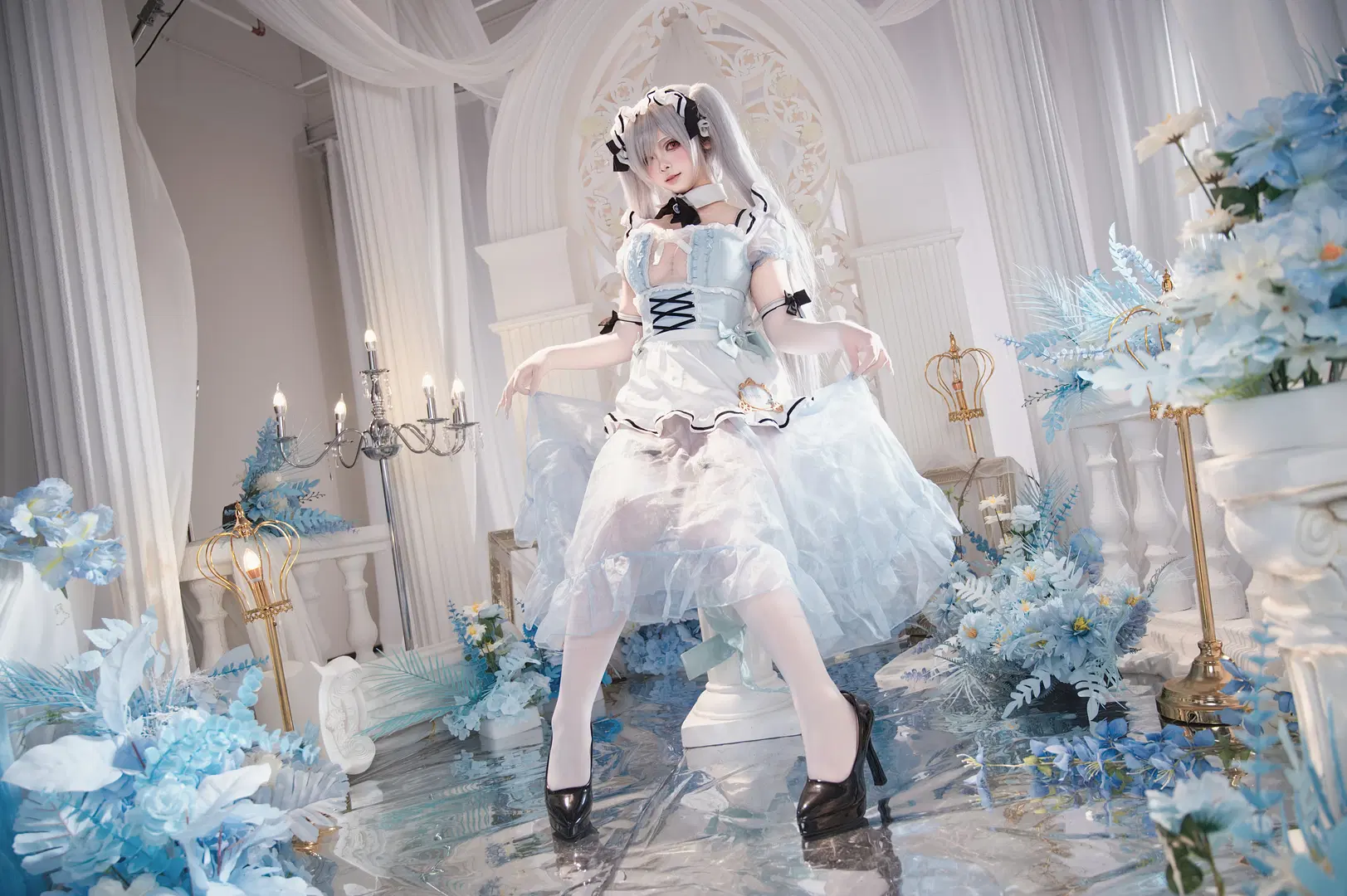 【灰姑娘cos】nikke灰姑娘的梦幻女仆造型 - 梁有幸（正片版 - 第4张