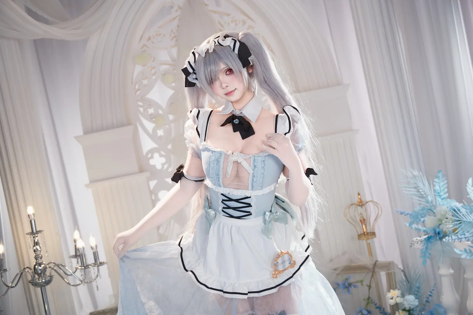 【灰姑娘cos】nikke灰姑娘的梦幻女仆造型 - 梁有幸（正片版 - 第5张