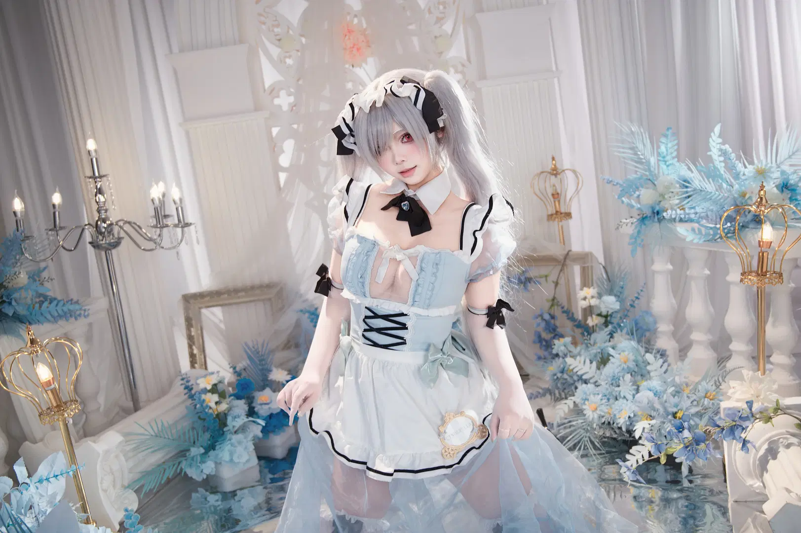 【灰姑娘cos】nikke灰姑娘的梦幻女仆造型 - 梁有幸（正片版 - 第6张