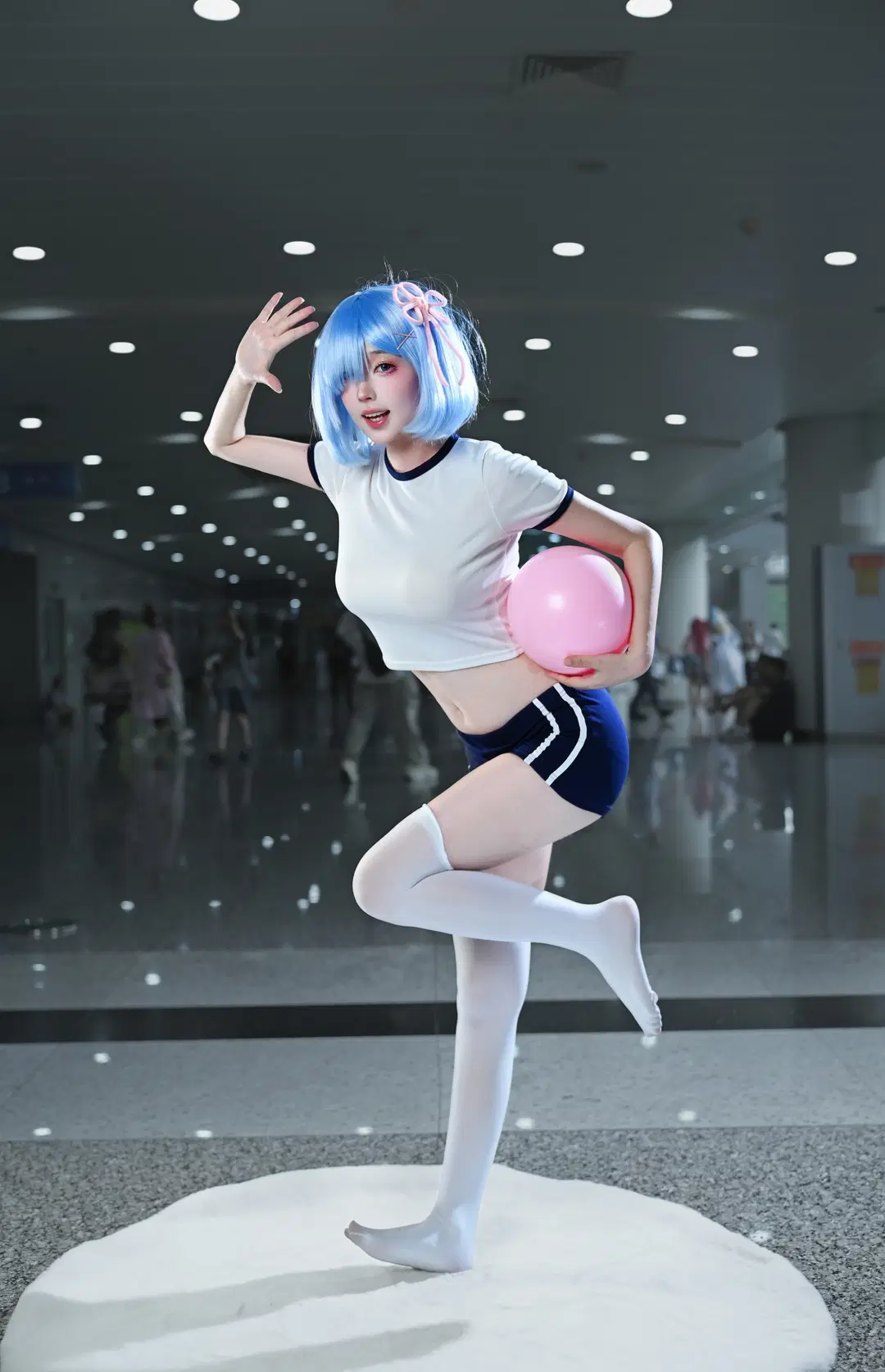 [Rem cosplay] Re:ZERO -Starting Life in Another World- Gym Uniform Rem: Convention Photo Sharing by 舍予三金 - Image 3