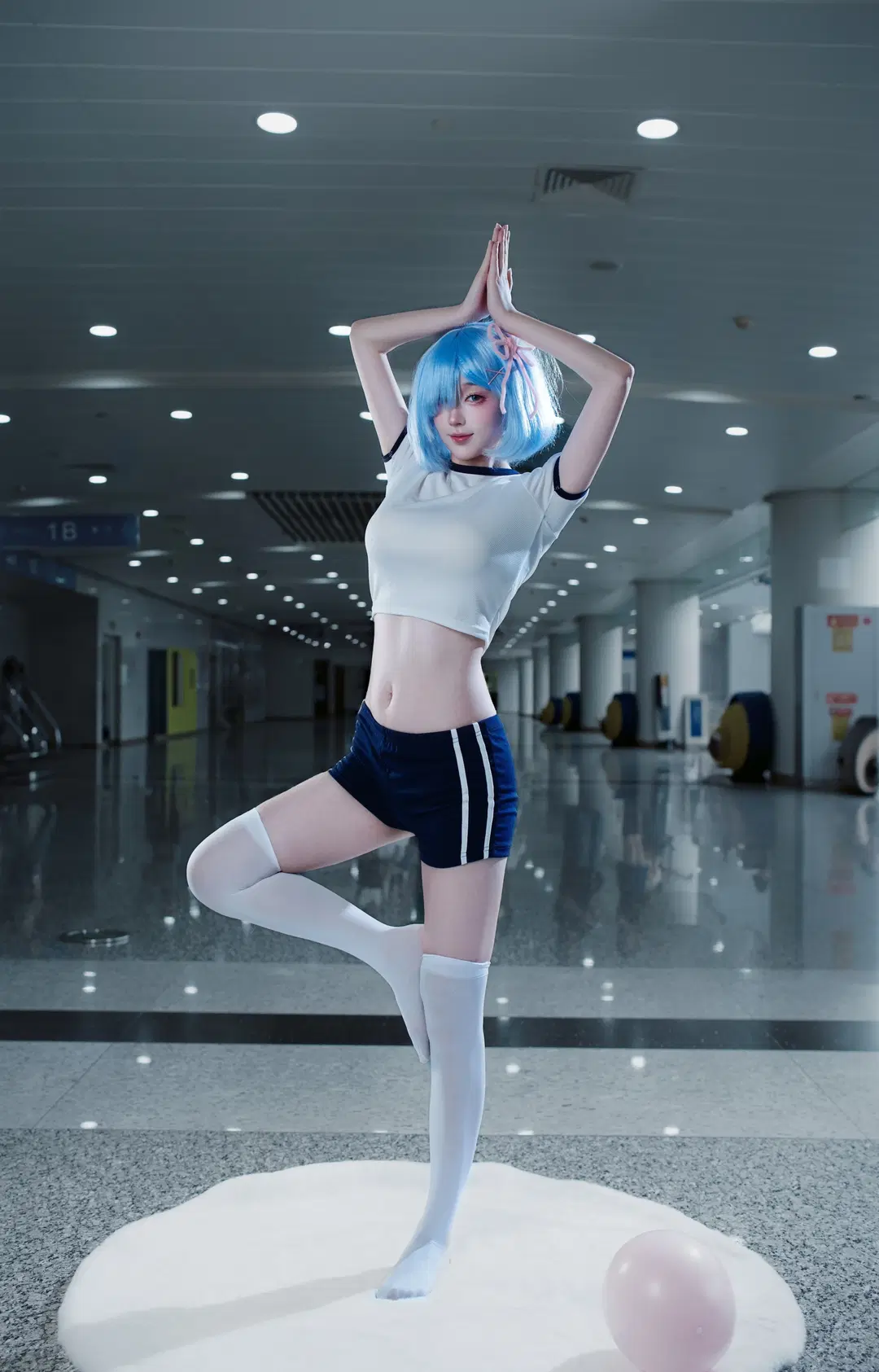 [Rem cosplay] Re:ZERO -Starting Life in Another World- Gym Uniform Rem: Convention Photo Sharing by 舍予三金 - Image 5