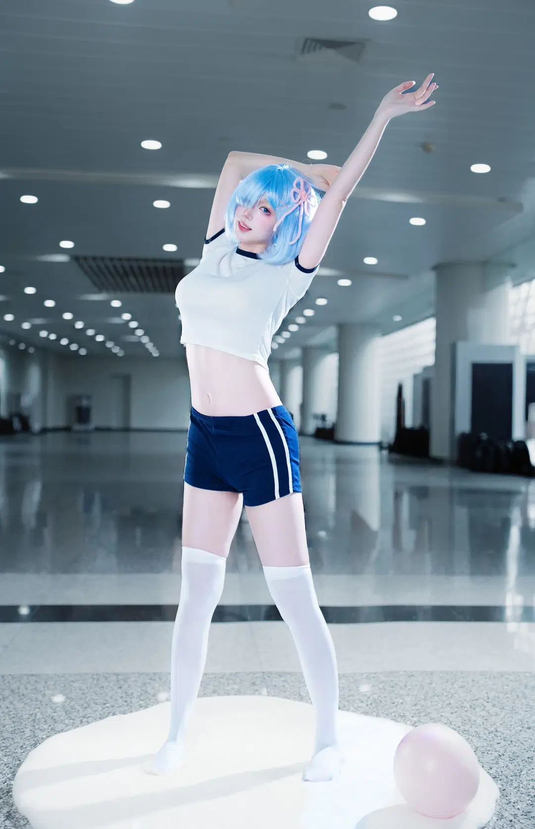 [Rem cosplay] Re:ZERO -Starting Life in Another World- Gym Uniform Rem: Convention Photo Sharing by 舍予三金 - Image 6