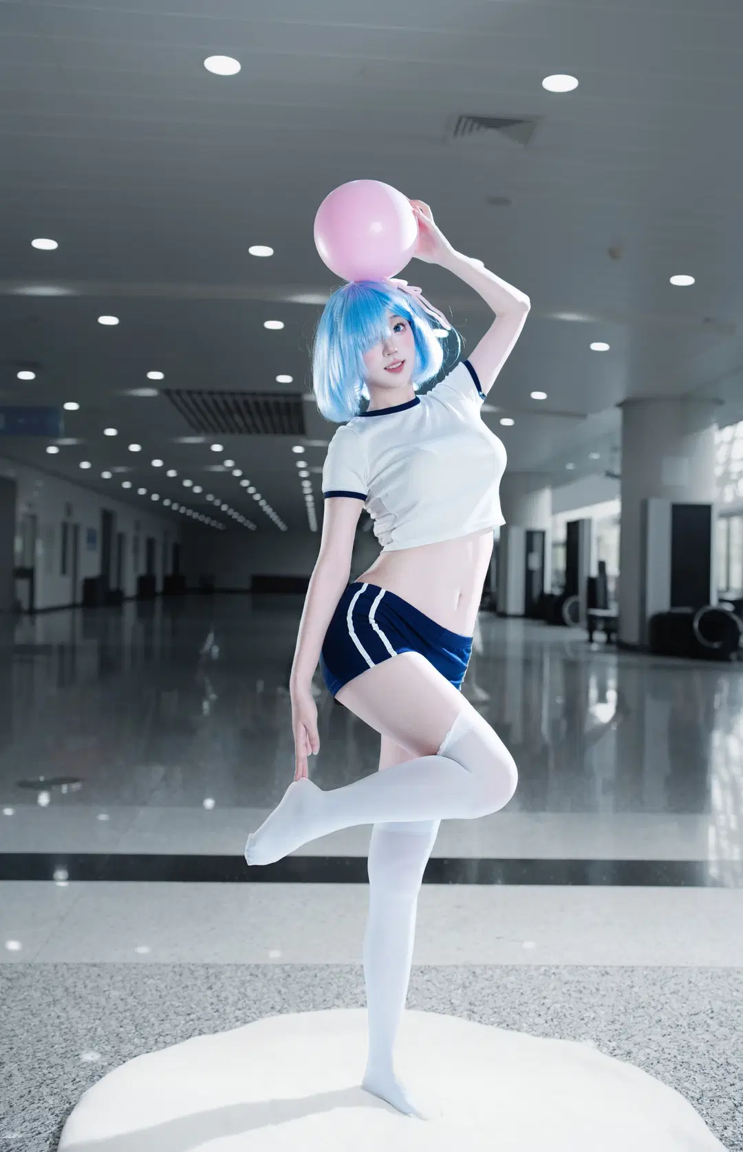 [Rem cosplay] Re:ZERO -Starting Life in Another World- Gym Uniform Rem: Convention Photo Sharing by 舍予三金 - Image 7