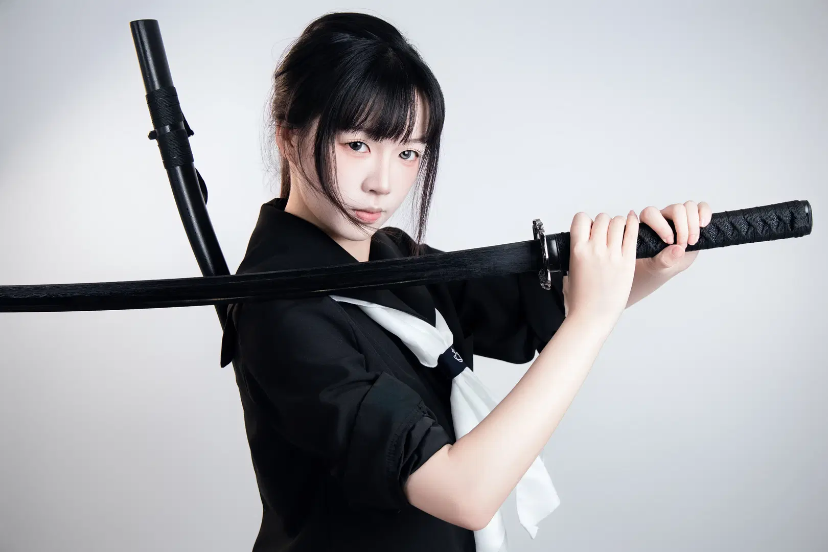 JK制服武士刀 速写姿势第二弹 - 舍予三金 - 第10张