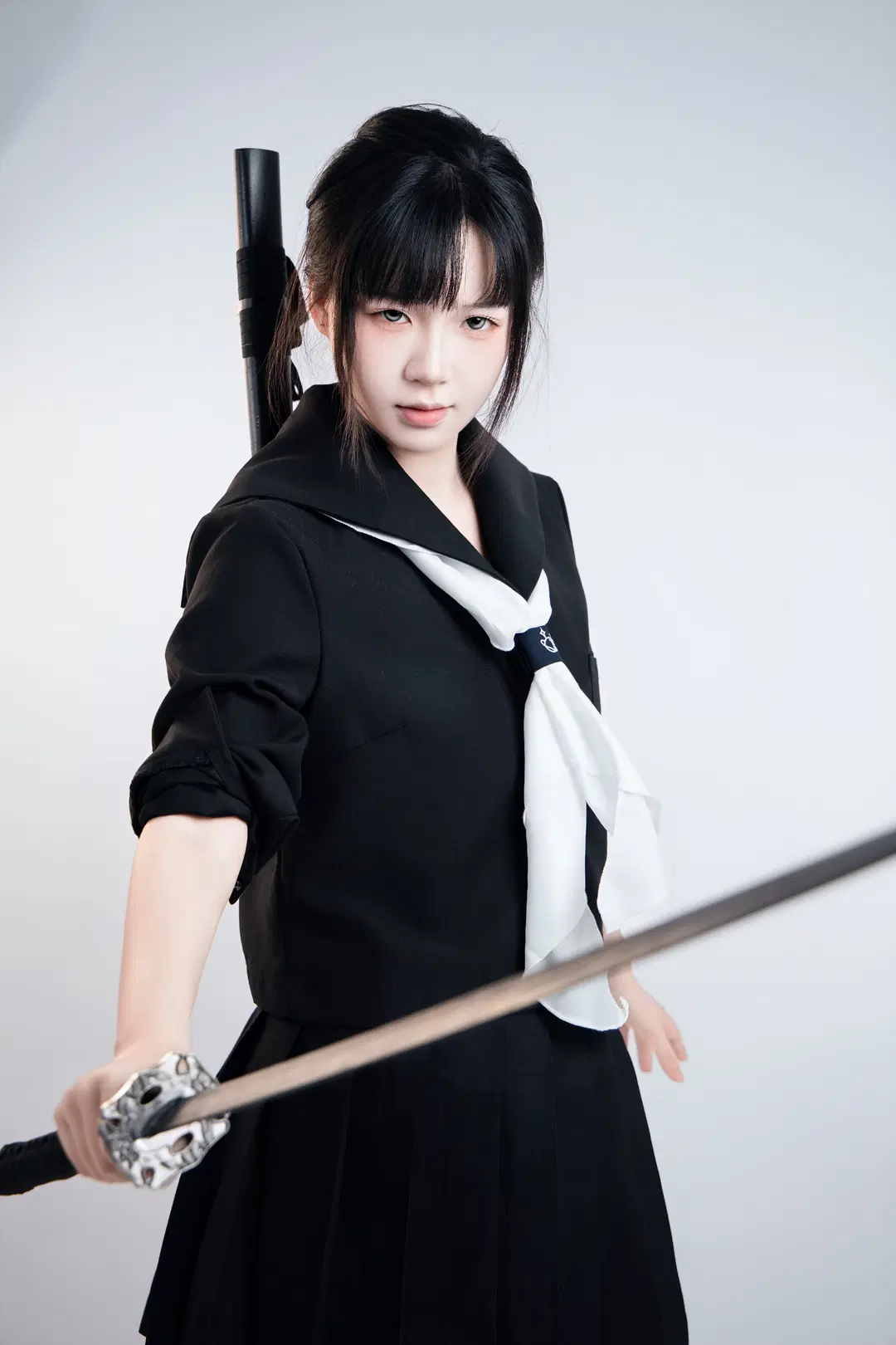 JK制服武士刀 速写姿势第二弹 - 舍予三金 - 第4张