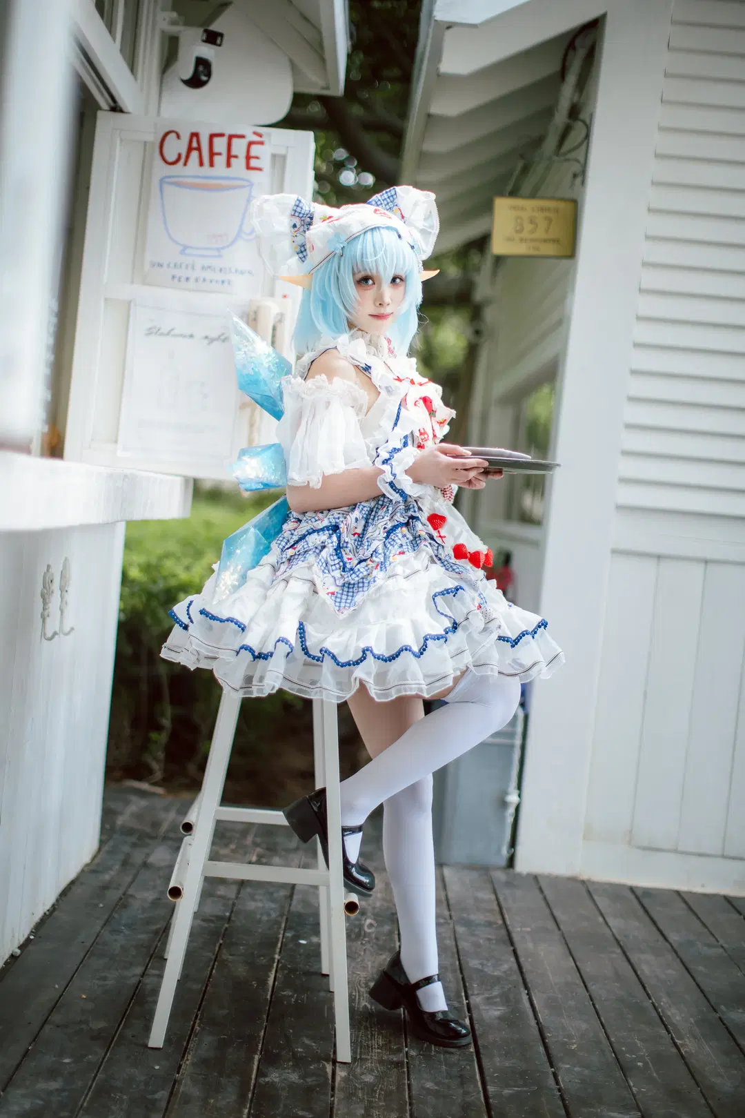 【琪露诺cos】东方project的冰之妖精咖啡屋大冒险 - 脆脆一点都不好吃 - 第10张
