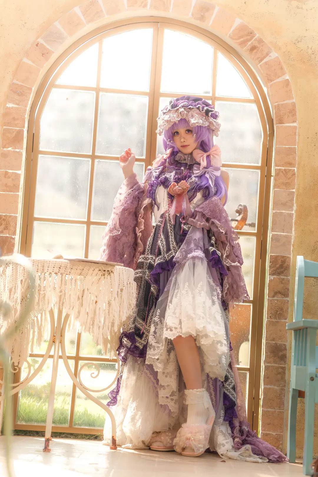 【パチュリー コスプレ】東方Project 静かな午後の読書時間 - 脆脆一点都不好吃 - 5枚目