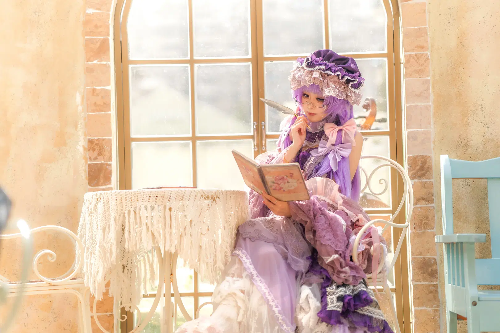 【パチュリー コスプレ】東方Project 静かな午後の読書時間 - 脆脆一点都不好吃 - 6枚目