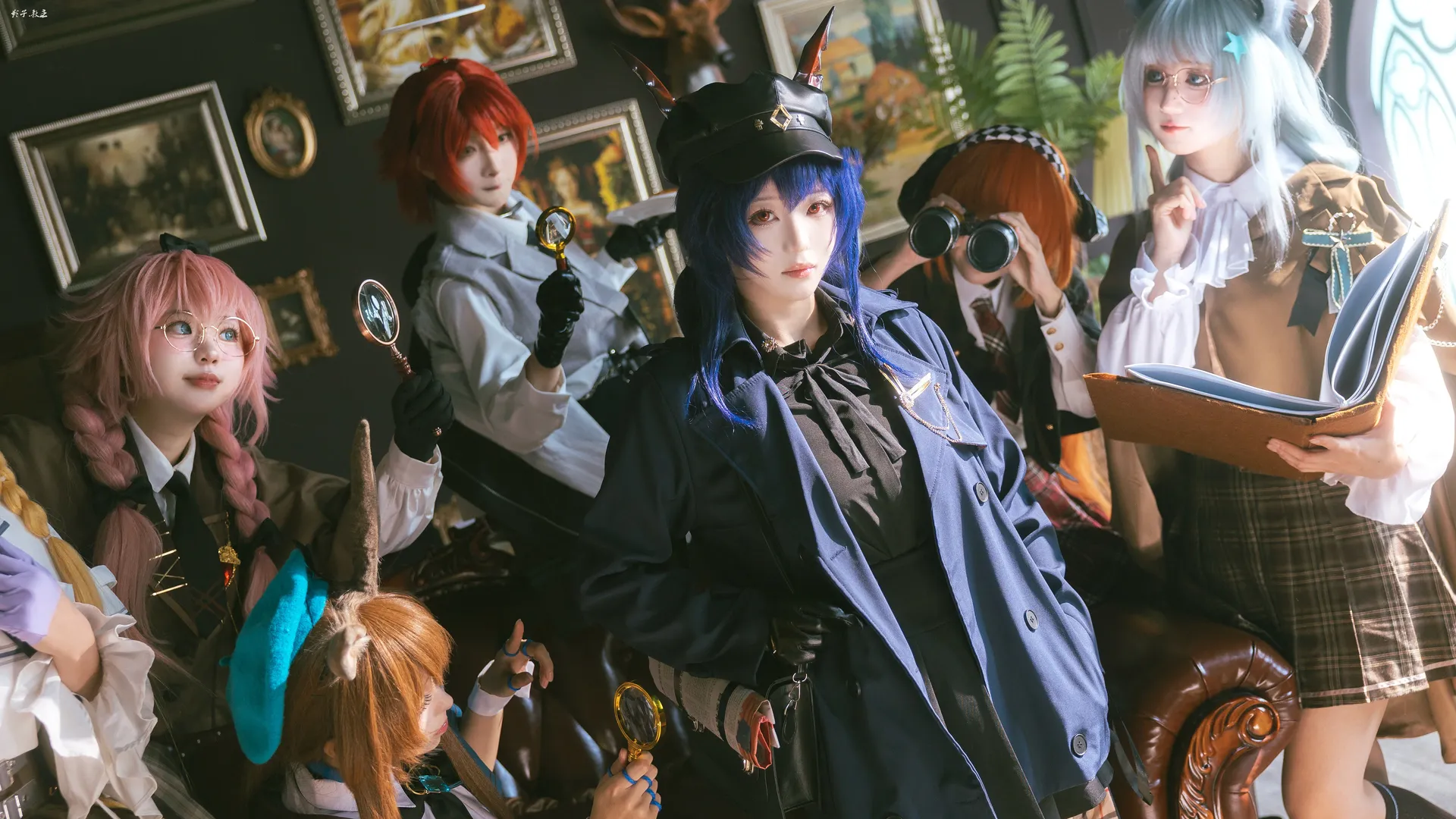 明日方舟, 阿米娅cos, 陈cos, 能天使cos, 丝袜cos - 第2张