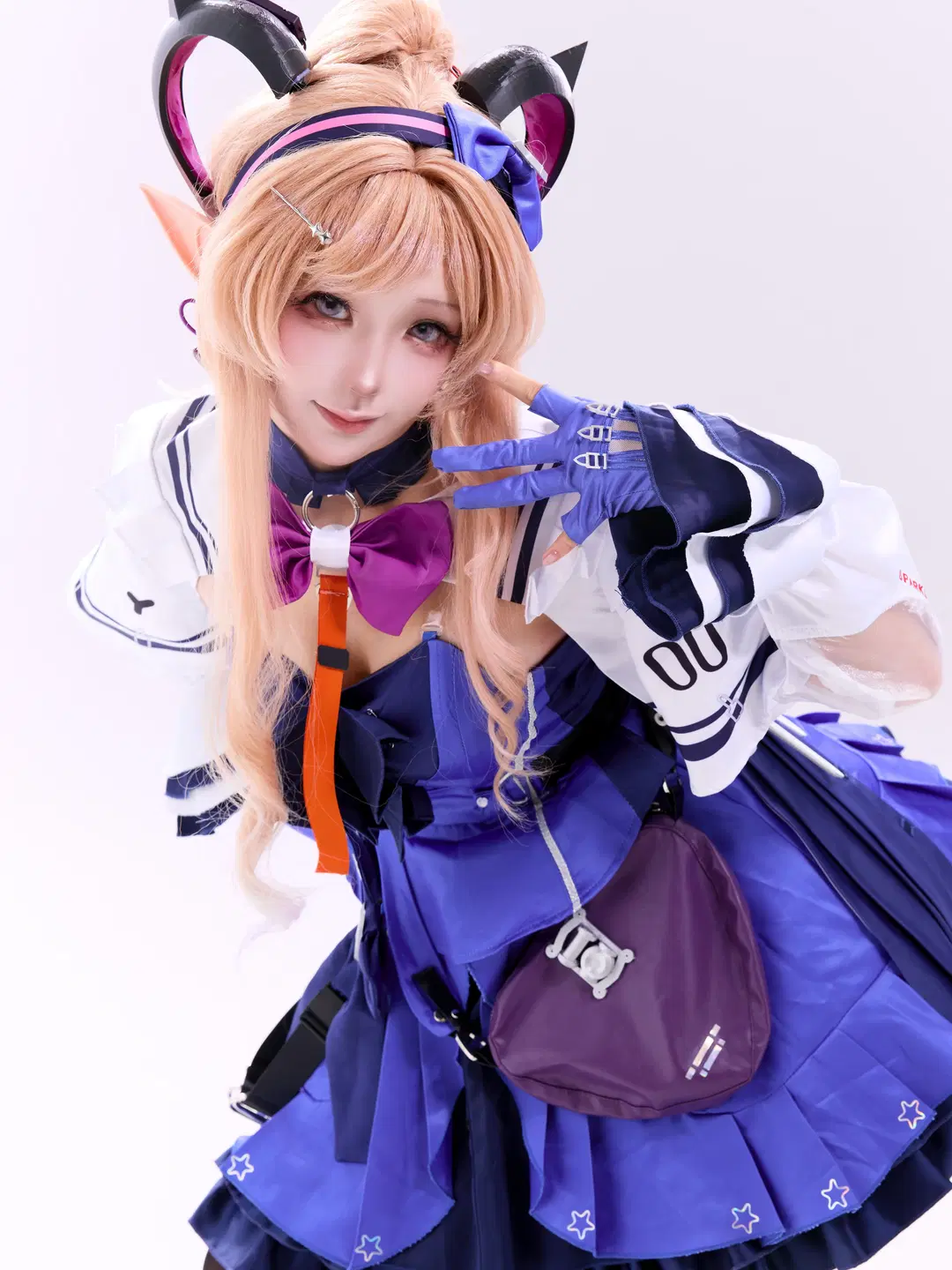 【リーノのコスプレ】『アークナイツ：エンドフィールド』小さなアイドルの輝くステージ - 秋风今天不修图 - 2枚目