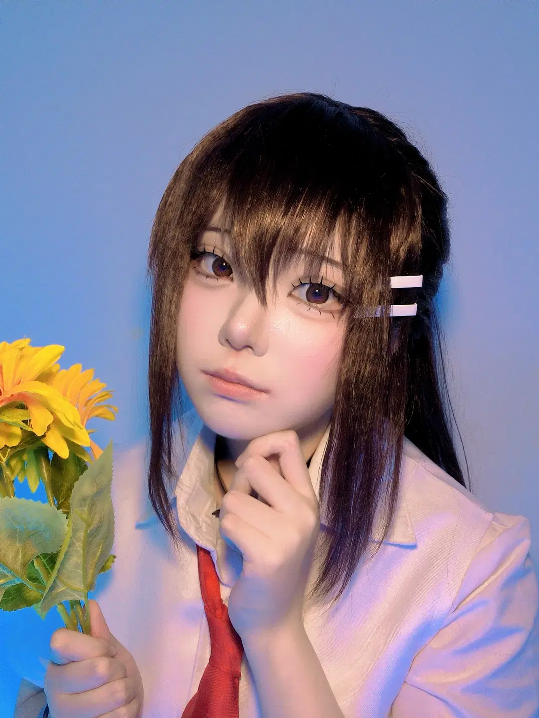 【水上由岐cos】素晴日的向日葵与蓝调试妆 - 酒精灯Kana - 第5张
