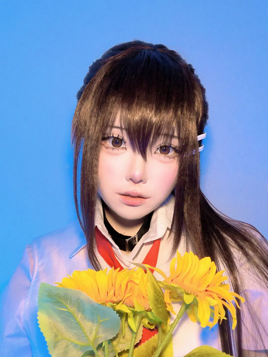【水上由岐cos】素晴日的向日葵与蓝调试妆 - 酒精灯Kana - 第6张