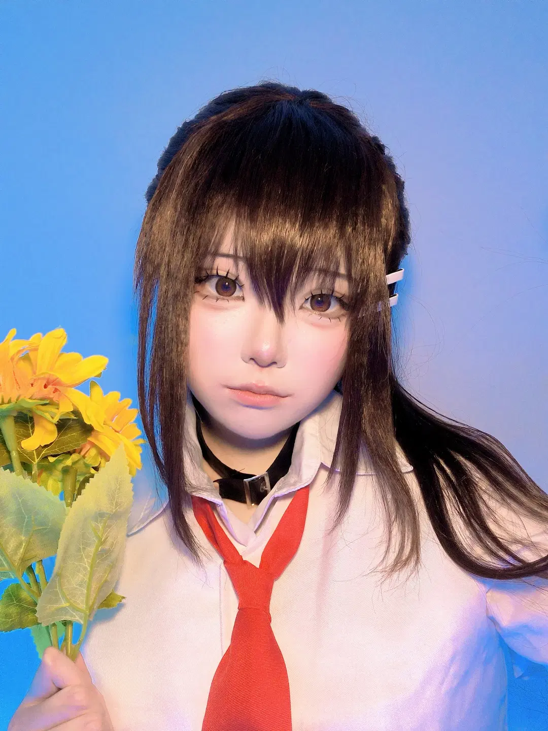 【水上由岐cos】素晴日的向日葵与蓝调试妆 - 酒精灯Kana - 第9张