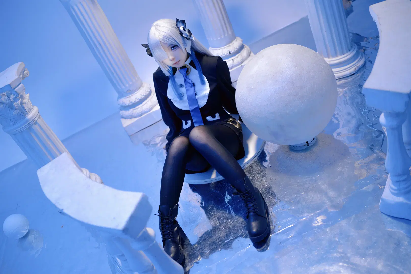 【異世界情緒cos】神椿的冷調幻境 - 酒精灯Kana - 第7張