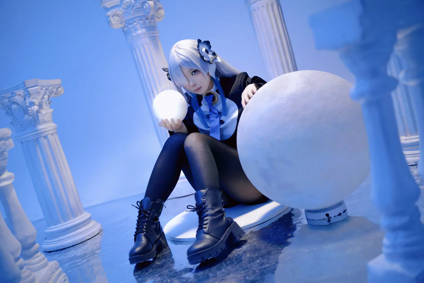 【異世界情緒cos】神椿的冷調幻境 - 酒精灯Kana - 第8張