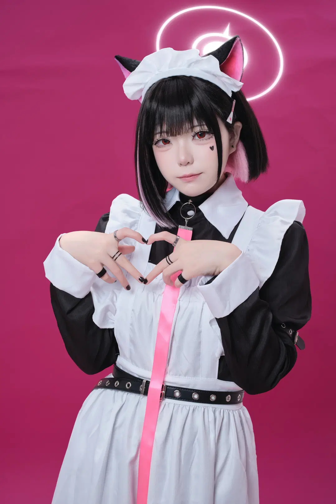 【杏山和紗cos】蔚藍檔案女僕裝同人 - 酒精灯Kana - 第2張