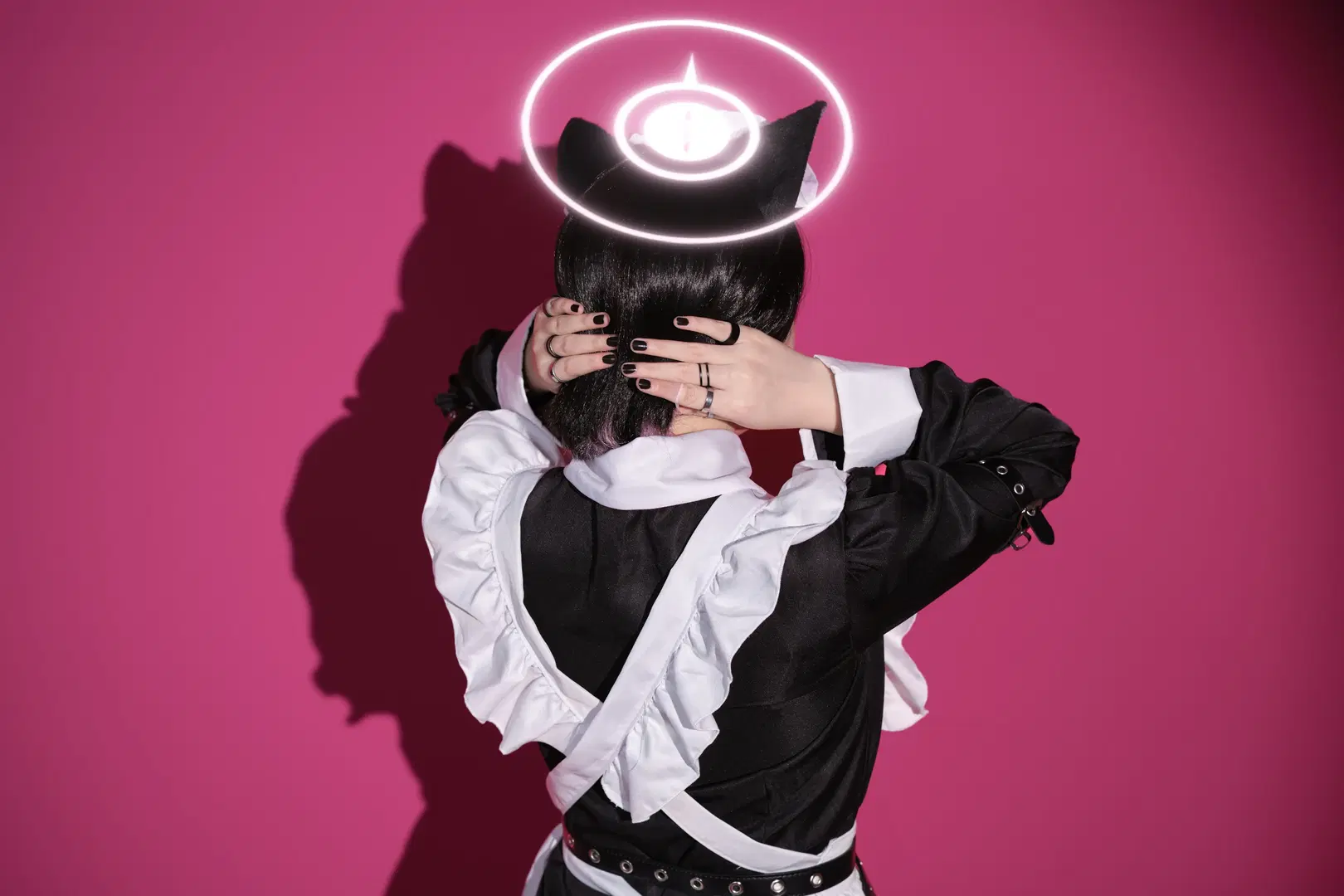 【杏山和紗cos】蔚藍檔案女僕裝同人 - 酒精灯Kana - 第8張