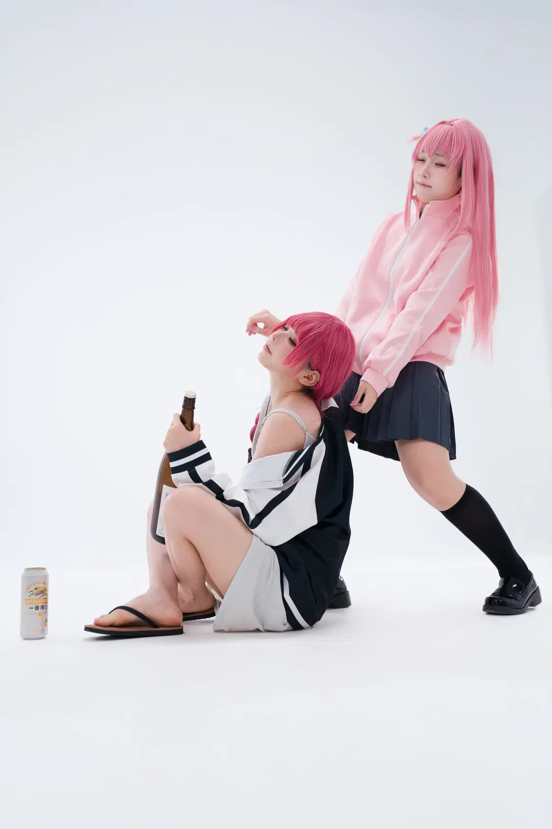 【ぼっちちゃんコスプレ】『ぼっち・ざ・ろっく！』白ホリ撮影記録 - 全世界都听小柚的话 - 3枚目