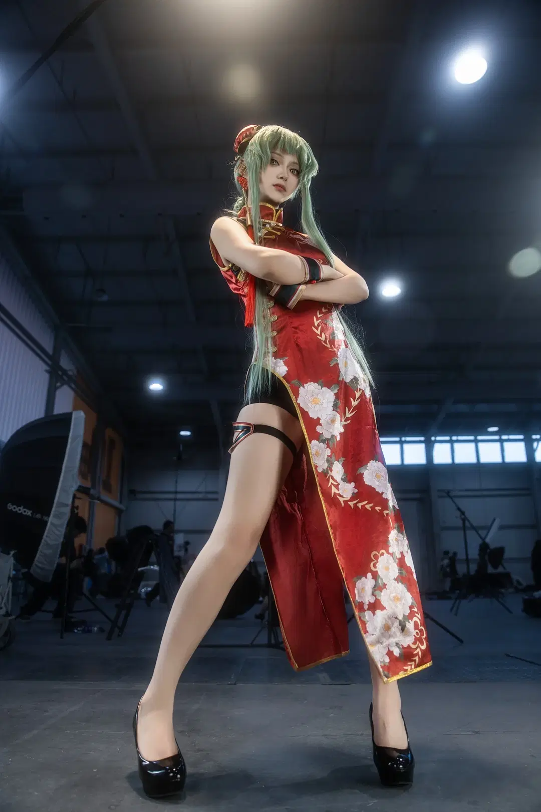 【C.C. コスプレ】『ルルーシュ』の凛とした冷艶、北京首鋼園チャイナドレスイベント写真 - 影D丶Camera - 2枚目