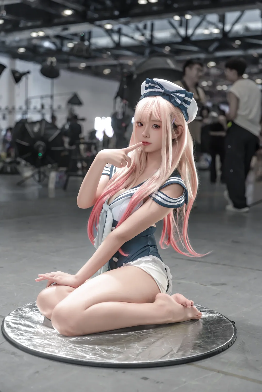 水着, イベント写真, 二次元コスプレ, セーラー服, 喜多川海夢コスプレ - 1枚目