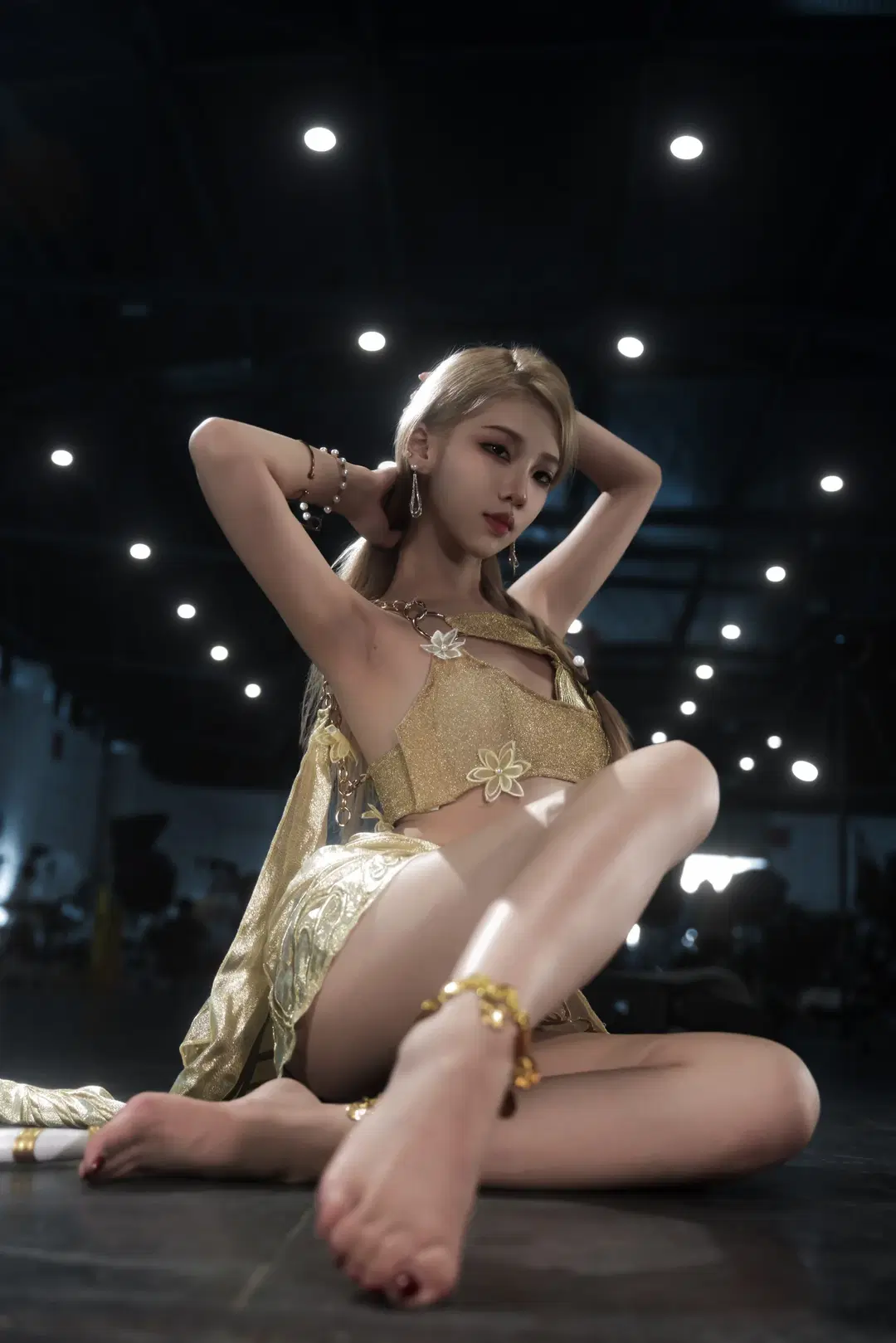 cosplay, 永劫无间, 漫展场照, 迦南cos, 金色亮片