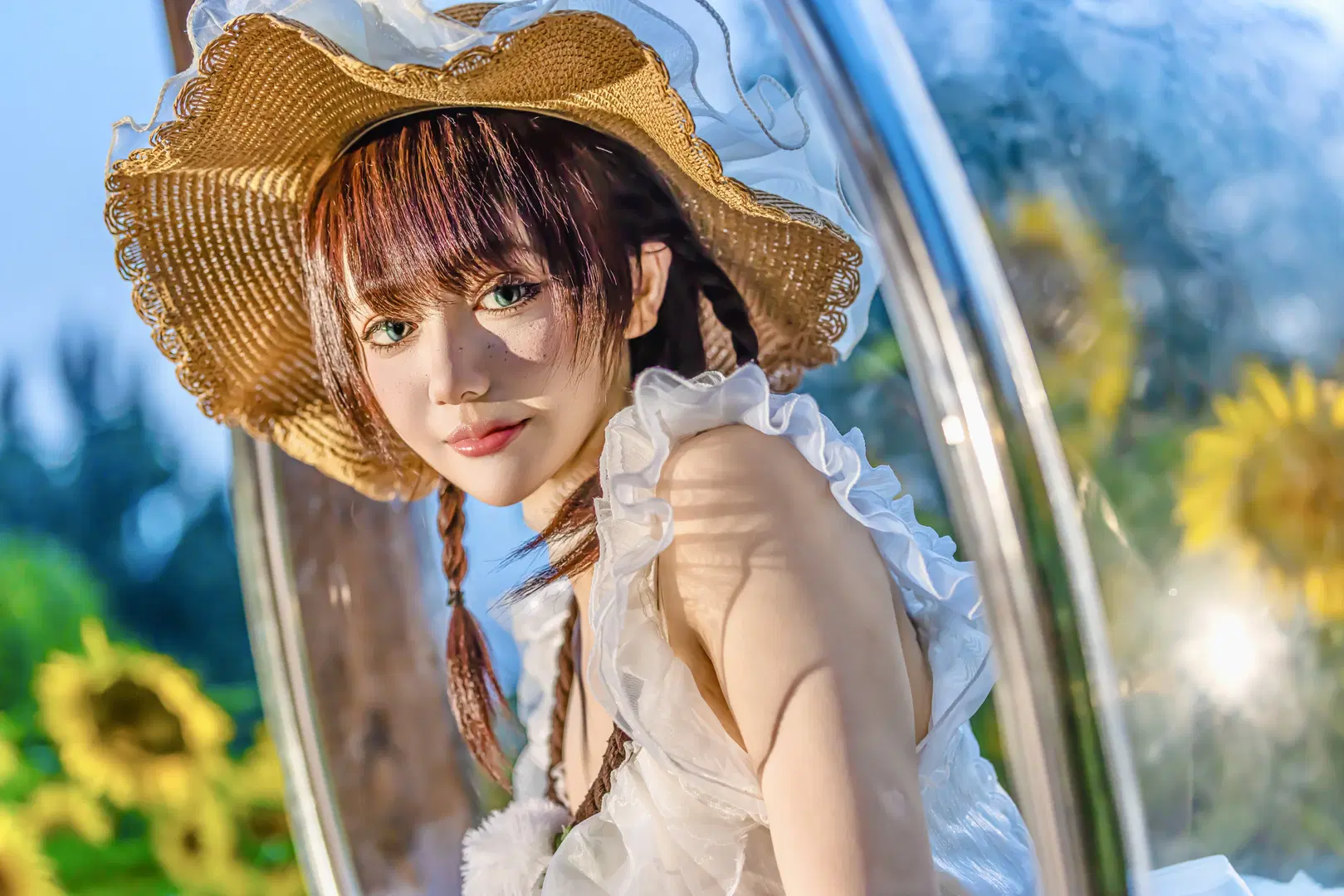 [Gardener cosplay] In a Sea of Sunflowers: Identity V Gardener Photo Diary by 影D丶Camera - Image 2