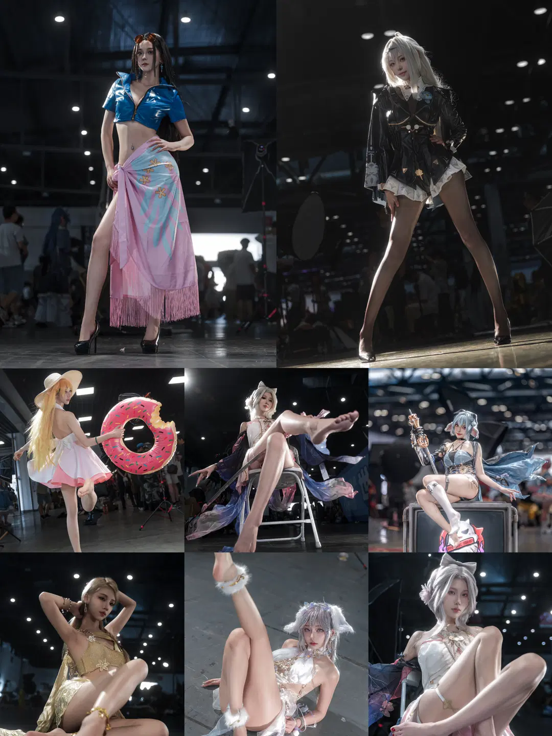 二次元摄影, 漫展场照, cosplay摄影, 丝袜长腿, 佳能R52
