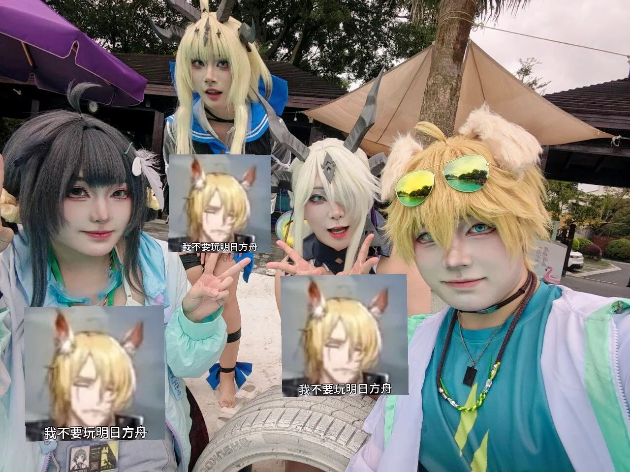 【死芒cos】明日方舟珊瑚海岸的夏日泳装记录 - 花花花花花凉 - 第2张