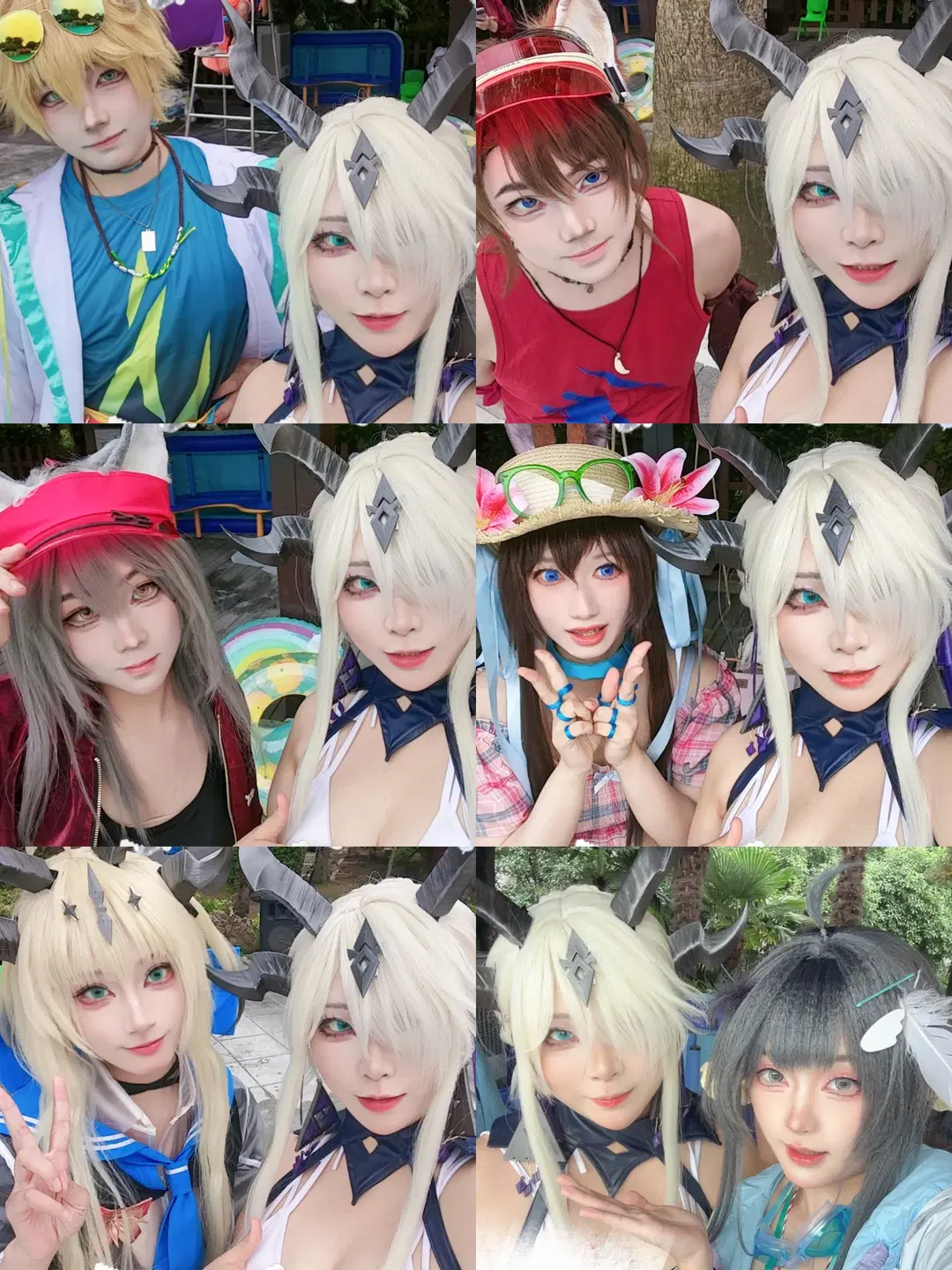 【死芒cos】明日方舟珊瑚海岸的夏日泳装记录 - 花花花花花凉 - 第3张
