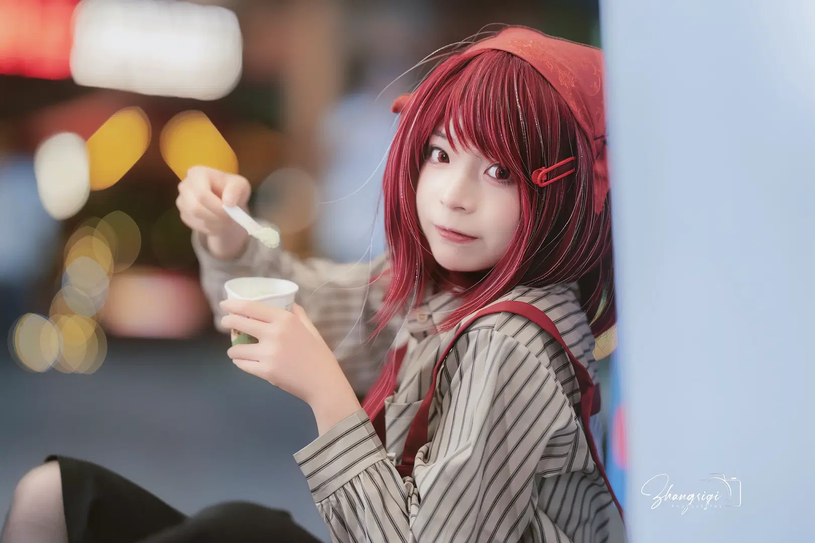【山田小姐cos】在超市后门吞云吐雾的二人 - 坏坏孩子琦 - 第2张
