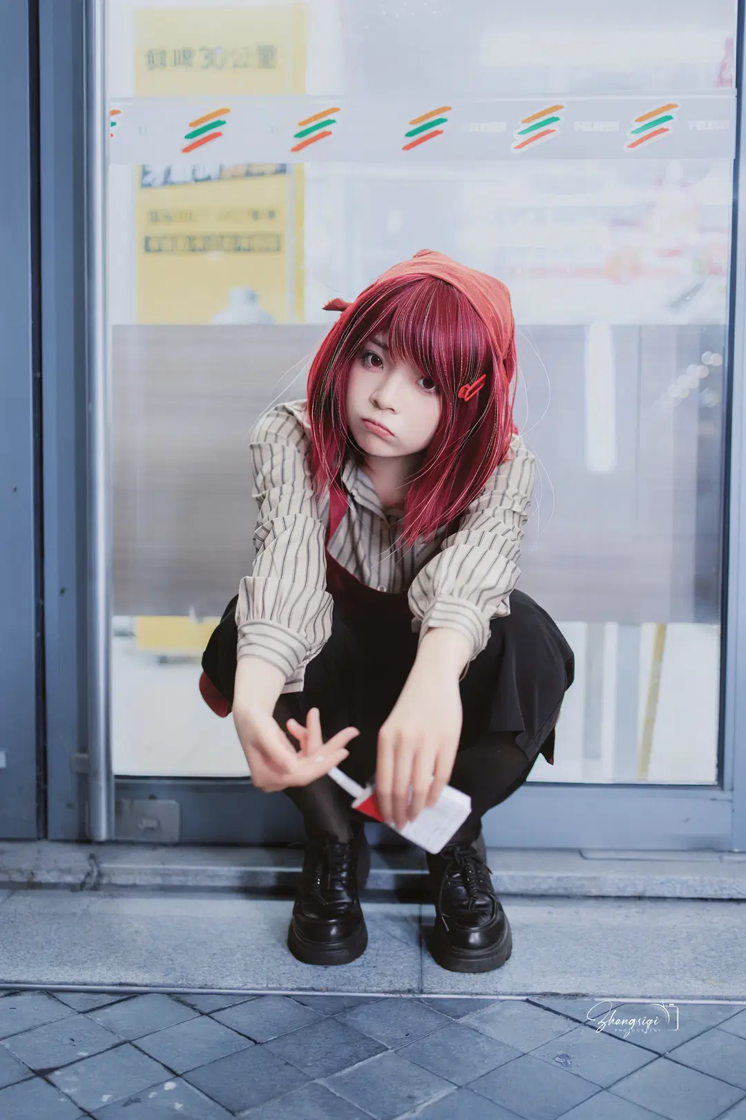 【山田小姐cos】在超市后门吞云吐雾的二人 - 坏坏孩子琦 - 第7张