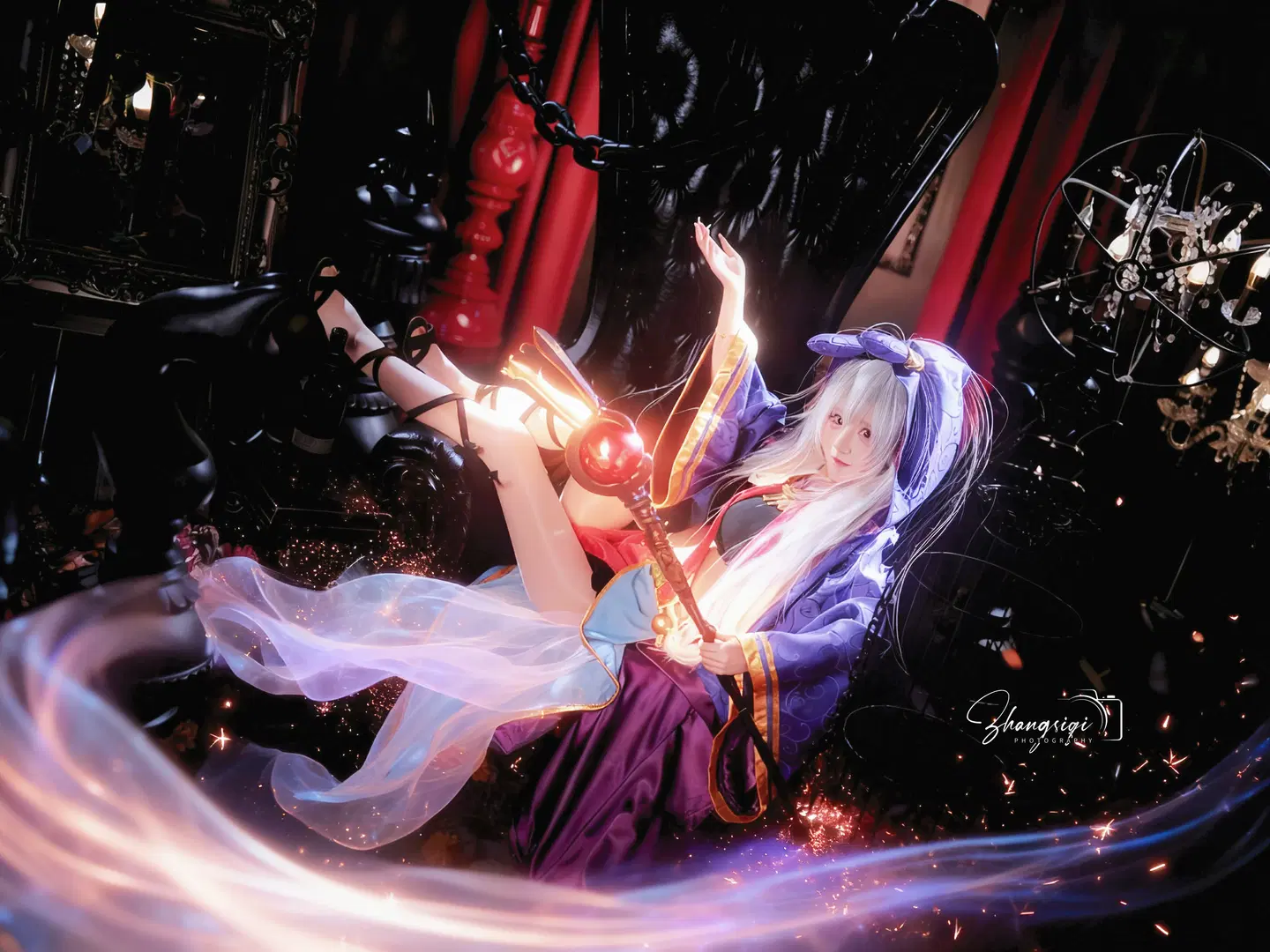【拉菲cos】碧蓝航线魔女拉菲的暗黑幻想曲 - 坏坏孩子琦 - 第6张