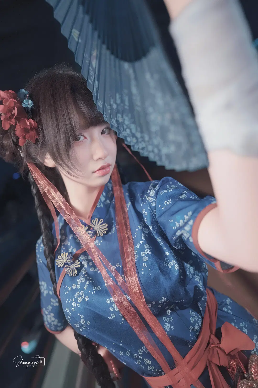中華娘×武侠風の夜景ロケ撮影：下山した小師妹の都会紀行 - 坏坏孩子琦 - 10枚目
