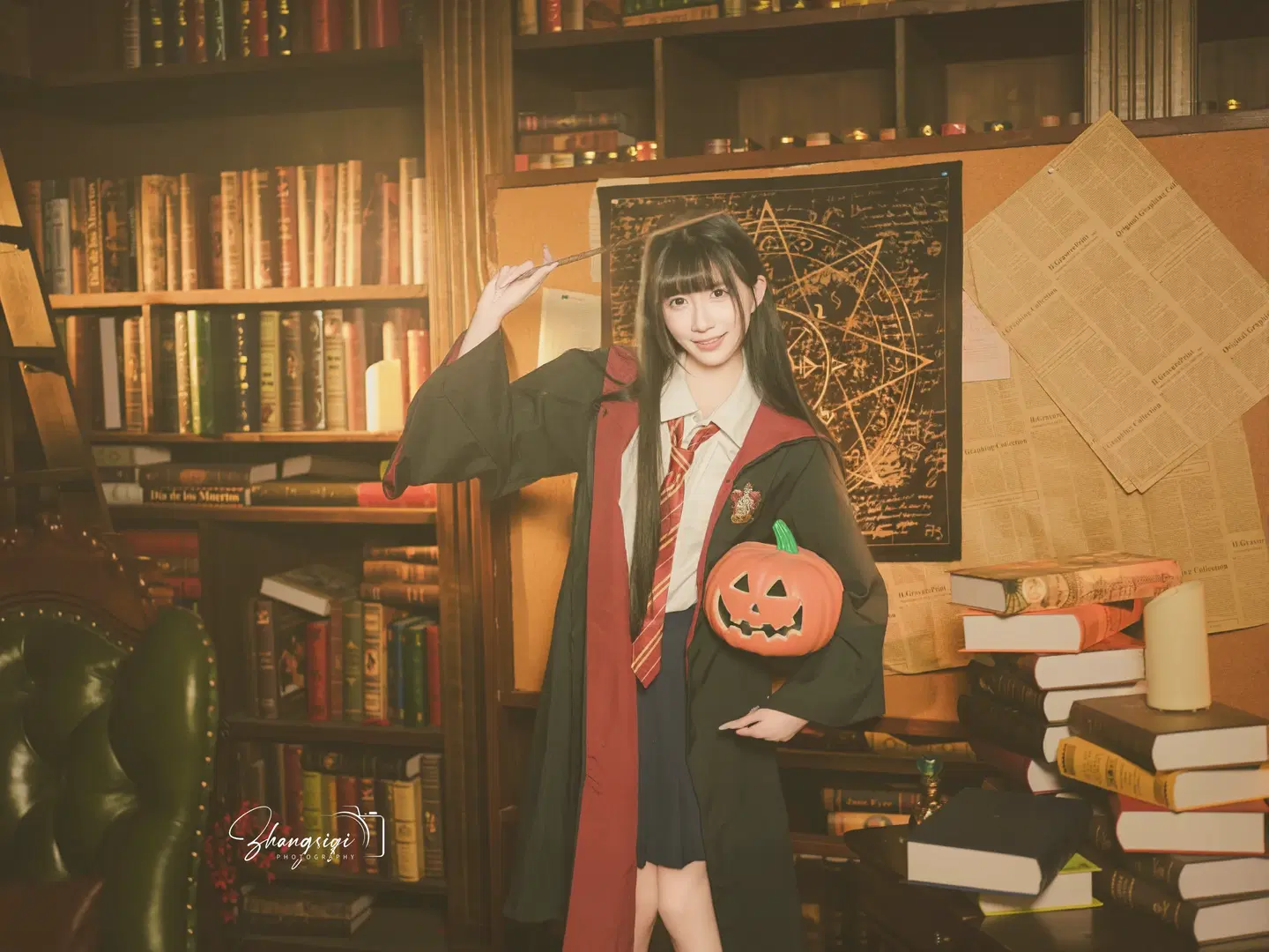 ホグワーツの図書館で魔法を探して - 坏坏孩子琦 - 3枚目