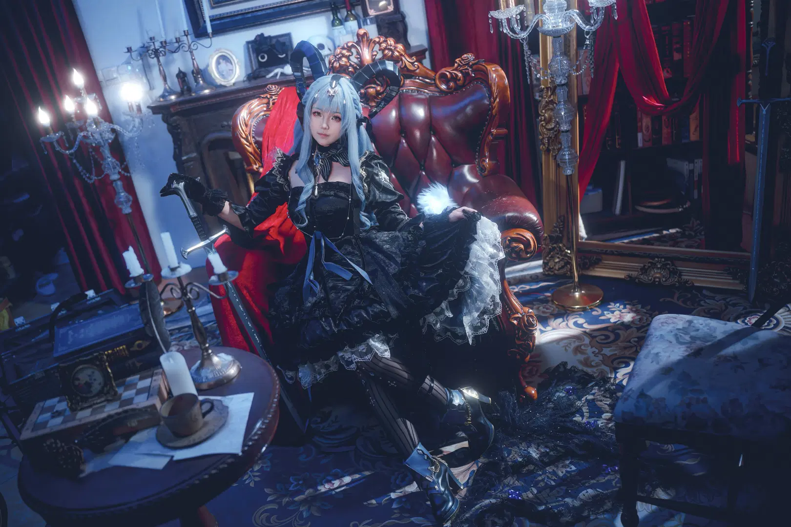 cosplay, Anime-style photography, Sakiko Toyokawa cosplay, Arknights, Stockings