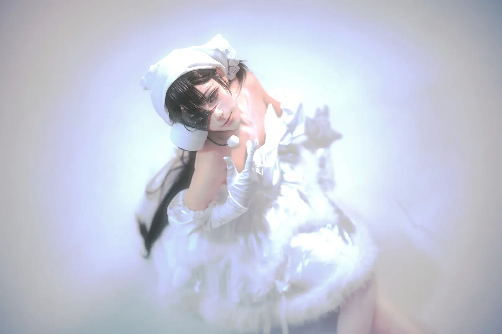 [Sua cosplay] ALIEN STAGE: A Pure White Phantasm Reshaped by Light and Shadow by 摄影-宝琳 - Image 3