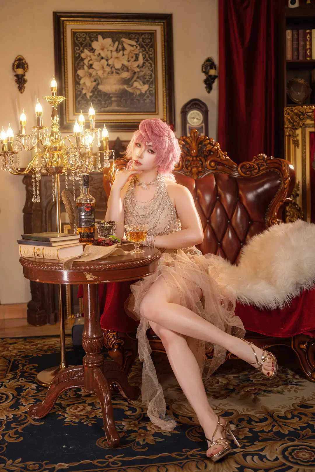 【特里休·烏納cos】JOJO的奇妙冒險 黃金之風 華麗復古夜 - 爱用富士的牛牛 - 第3張