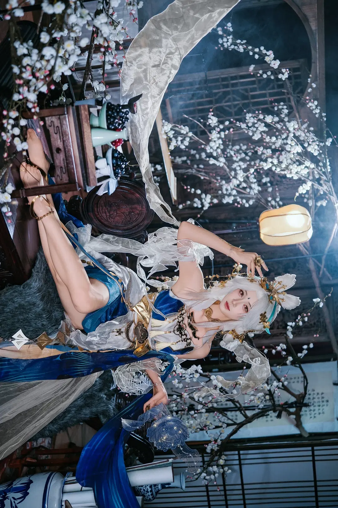 [Chang'e cosplay] Honor of Kings Chang'e - "Stellar Vessel": Oriental Fantasy Woven in Warm and Cool Chiaroscuro by 爱用富士的牛牛 - Image 2