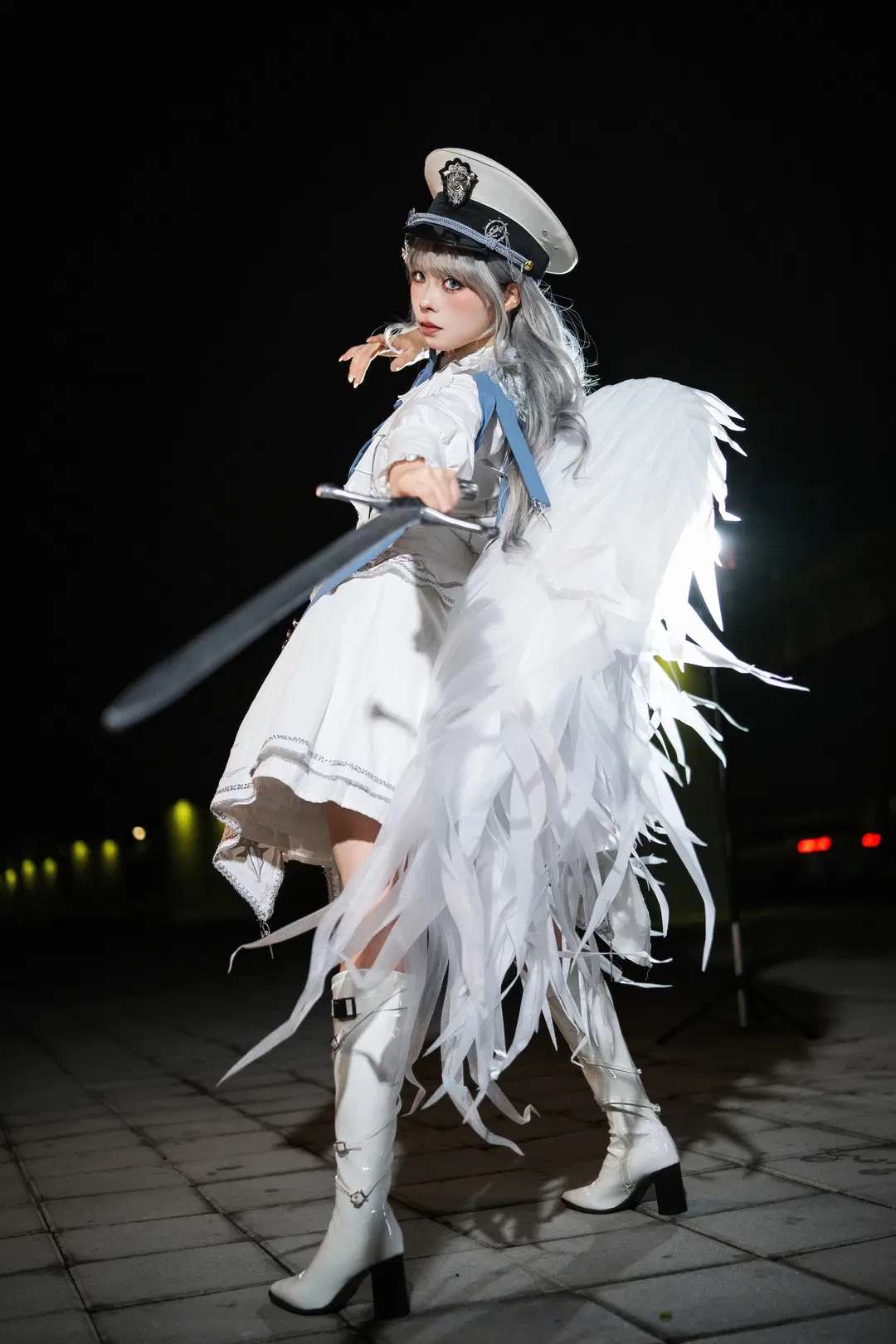 [Military Lolita Punk] Dark Night Rhapsody of the Maiden Tyrant and Military-style Lolita by 爱用富士的牛牛 - Image 4