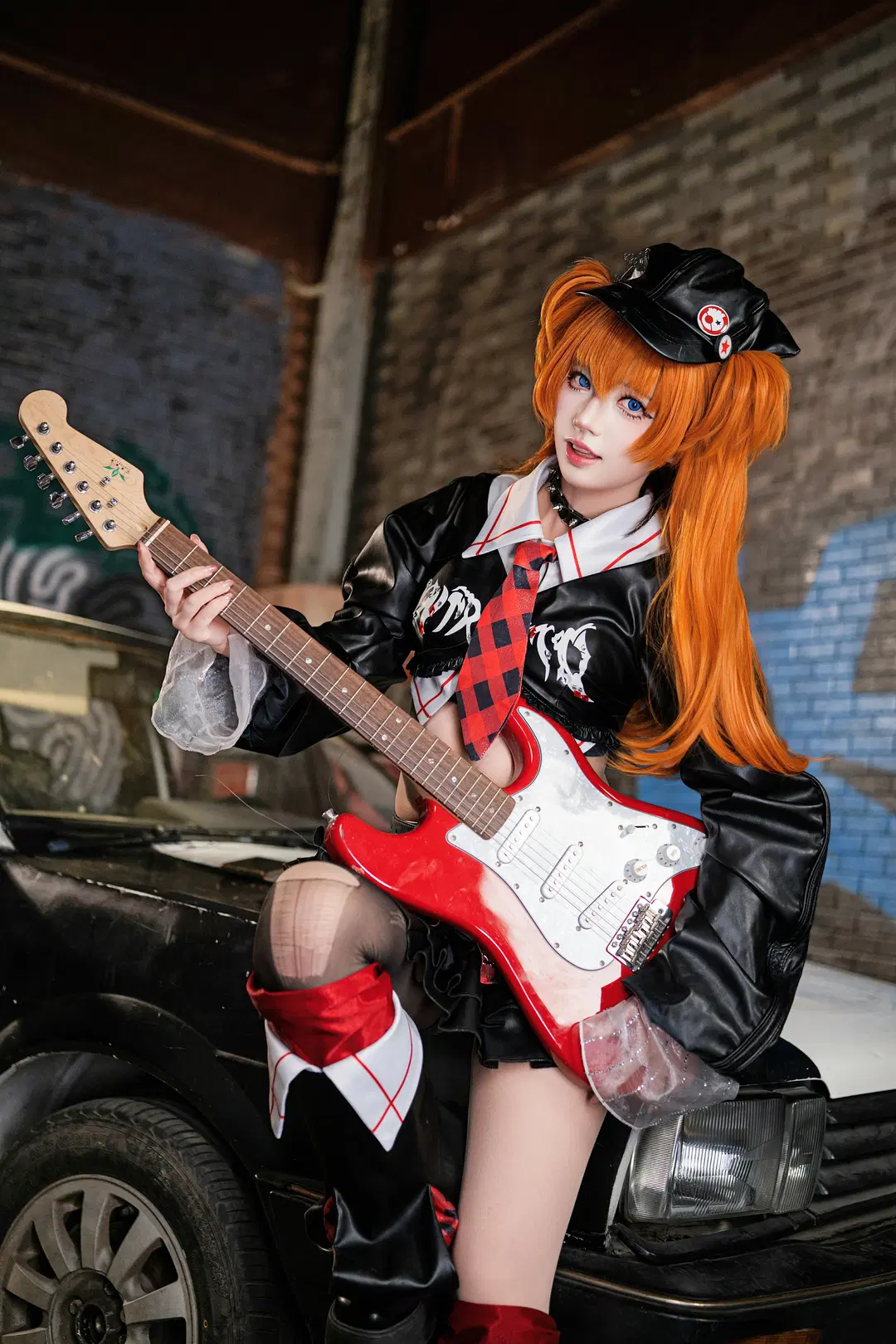 【明日香cos】新世纪福音战士朋克摇滚主唱登场 - 爱用富士的牛牛 - 第3张