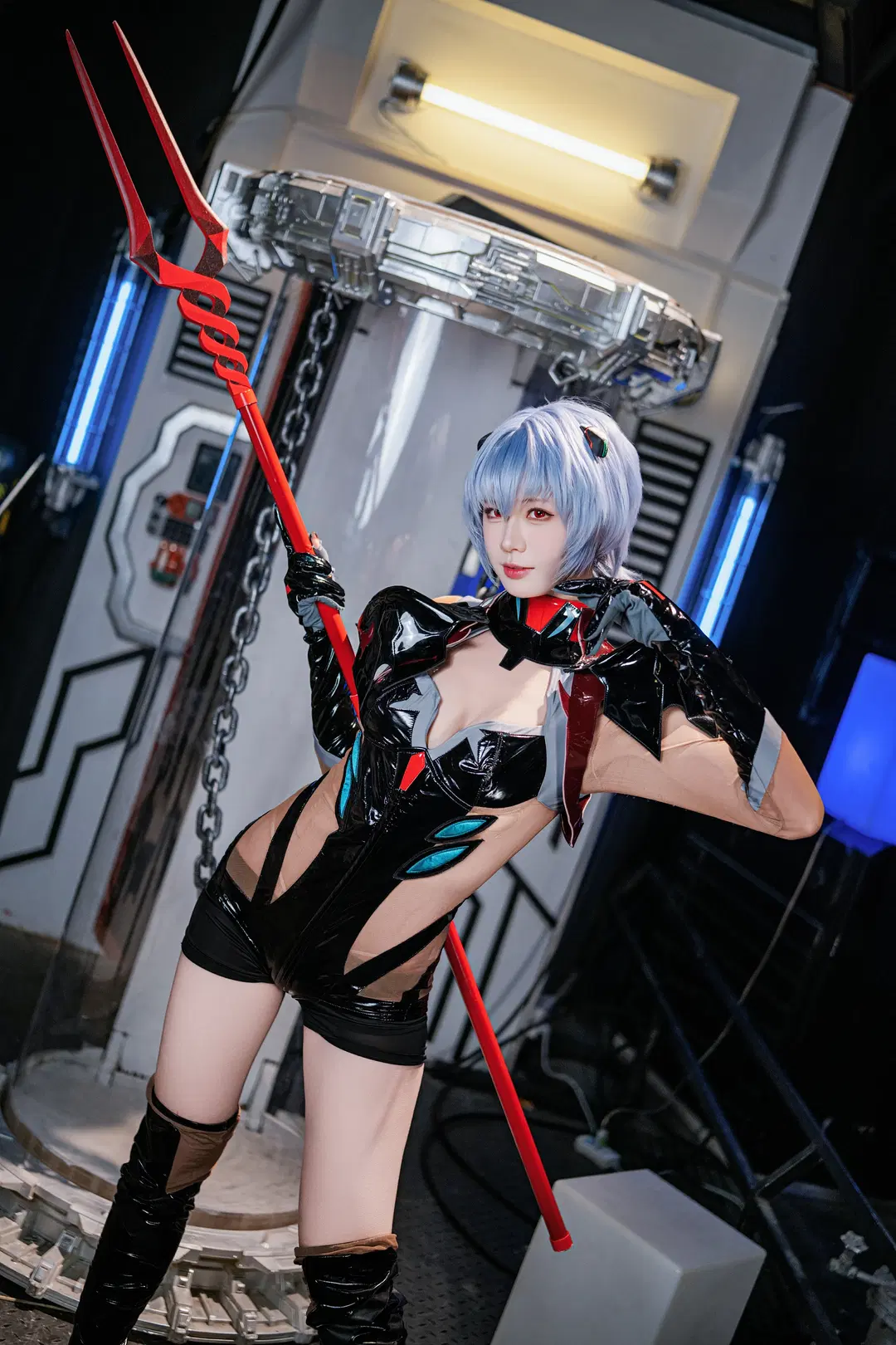 【綾波麗cos】新世紀福音戰士經典戰鬥服演繹 - 爱用富士的牛牛 - 第2張
